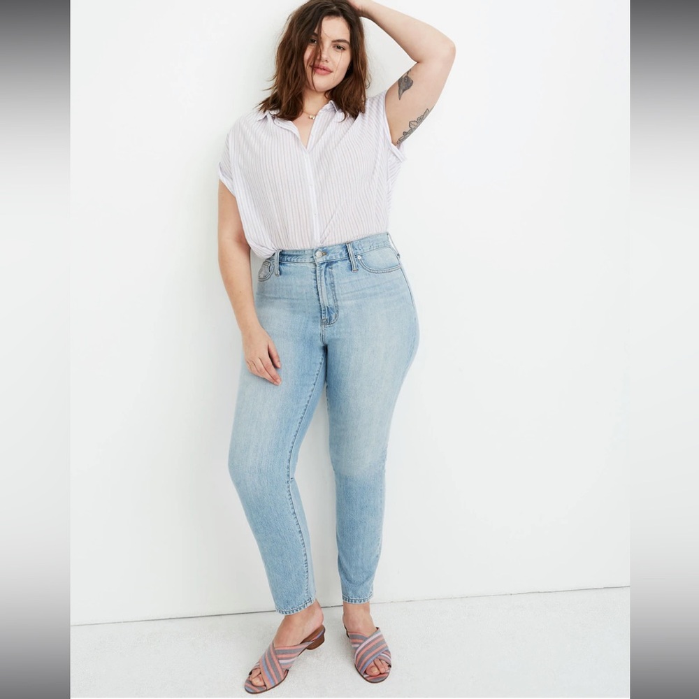 NWT Madewell The Curvy Perfect Vintage Jean in Fitzgerald Wash